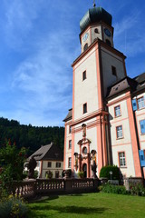 Kloster St. Trudpert in M&uuml;nstertal im Breisgau 