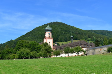 Kloster St. Trudpert in Münstertal im Breisgau 
 - obrazy, fototapety, plakaty