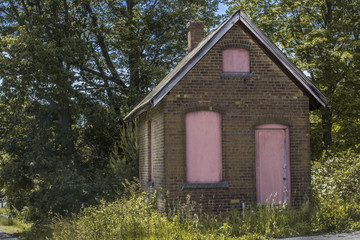 Tiny brick house