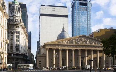 Foto op Canvas Metropolitaanse kathedraal van Buenos Aires © JackF