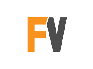FV Initial Logo for your startup venture