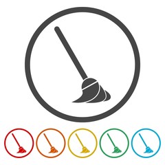 Cleaning Icon Set - Illustration 