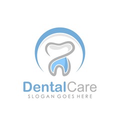 Dental logo design template