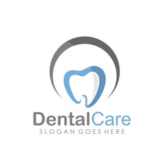Dental logo design template