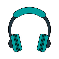 Headphones vector illustration