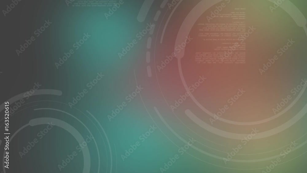 Poster technological interface background