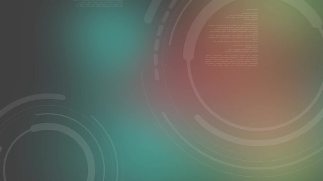 technological interface background