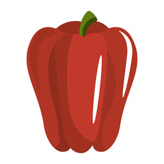 Pepper fresh vegetable icon vector illustration graphic design