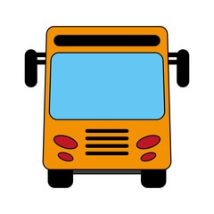 Yellow bus design