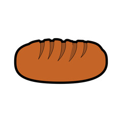 bread wheat food icon vector illustration graphic design