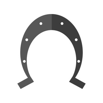 isolated horseshoe icon image