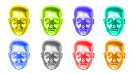 Dummy, plastic dolls