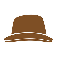 Vintage hat fashion icon vector illustration graphic design