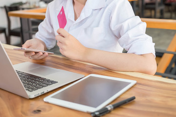 online ecomerce with Credit card