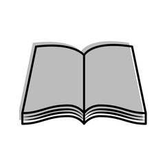 text book school icon vector illustration design