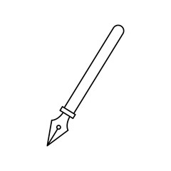 vintage writing fountain pen tool design