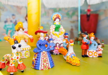 Vladimir-Suzdal Museum-Reserve  ,  clay toys