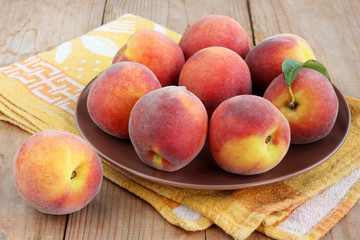 Fototapeta na wymiar Peaches.