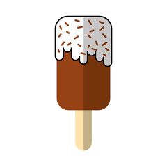 Delicious frozen palette icon vector illustration design