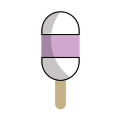 Delicious frozen palette icon vector illustration design