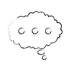 bubble speak cloud dialog message