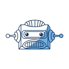 robot head electronic antenna machine