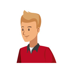 young man portrait of a teenage student