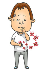 Man Idiom Butterflies Stomach Illustration