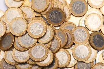 euro coins