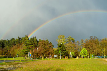 Tęcza po burzy © W Korczewski