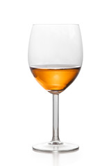 Glass of alcohol