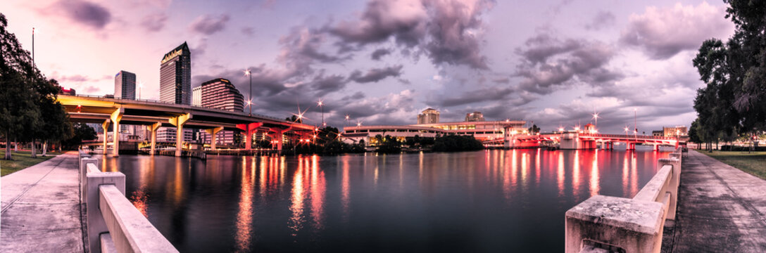 Tampa vista panoramica