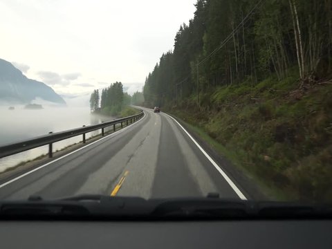 Mit dem Auto durch Norwegen