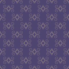 Abstract blue seamless pattern