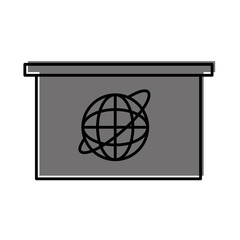 breaking news desk icon vector illustration design