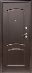 Fototapeta premium Entrance door (metal door)