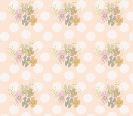 pattern with soft color