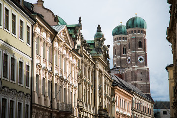 Fototapeta premium Frauenkirche, Frauentürme