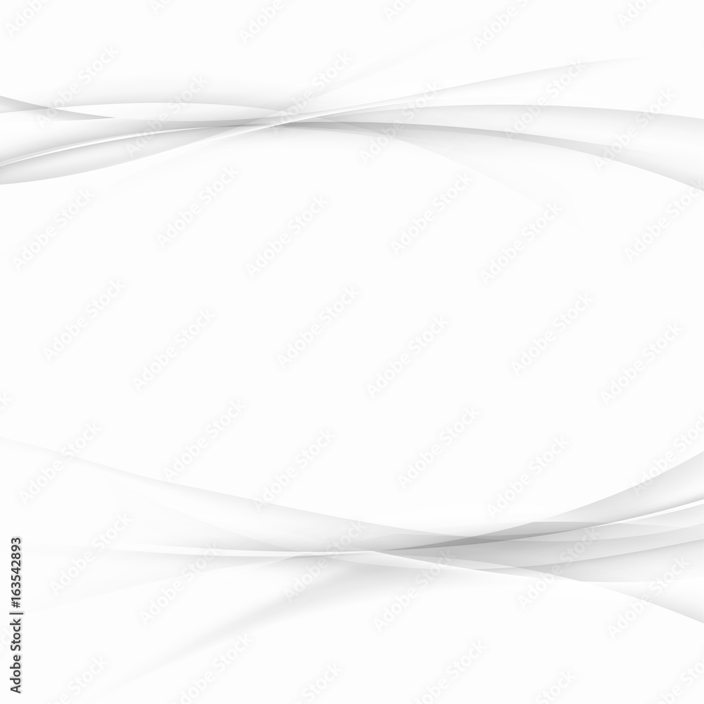 Wall mural abstract halftone lines folder background layout. grey futuristic gradient smoke speed elegant swoos