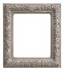 Silver frame for paintings, mirrors or photos