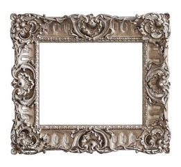 Silver frame for paintings, mirrors or photos