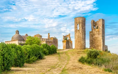 Poster Rudnes Ruins of Castle Montemor-o-Novo - Portugal