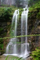 Fototapeta na wymiar Dalfazer Wasserfall
