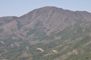 鳥ノ胸山から御正体山