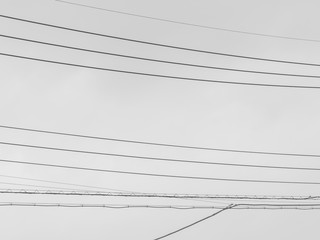 Abstract horizontal lines pattern and background.