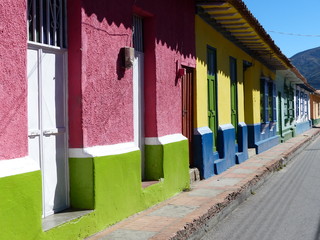 Bunte H&auml;use in Venezuela
