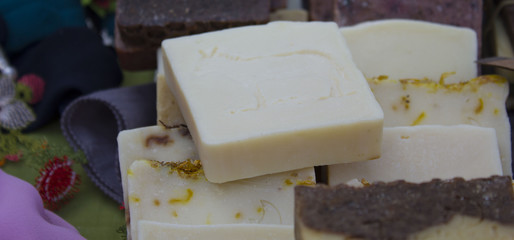 Soaps and cosmetics handmade