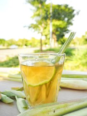 Lemon grass drink