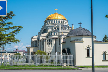 Fototapeta premium cathedral church of city of Poti, Georgia