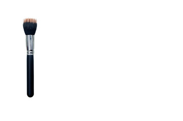 Make Up Brush Over White Background